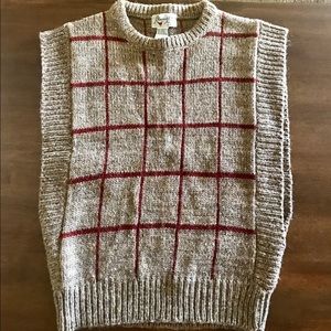 🚫SOLD LOCALLY🚫Vintage Plaid Sweater Vest