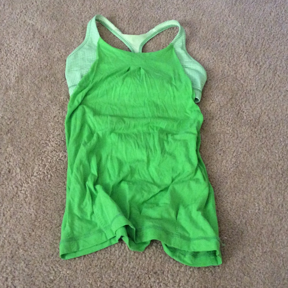 Lululemon built in bra tank top