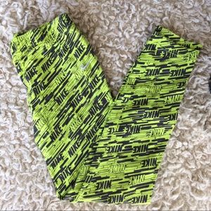 Neon Nike leggings