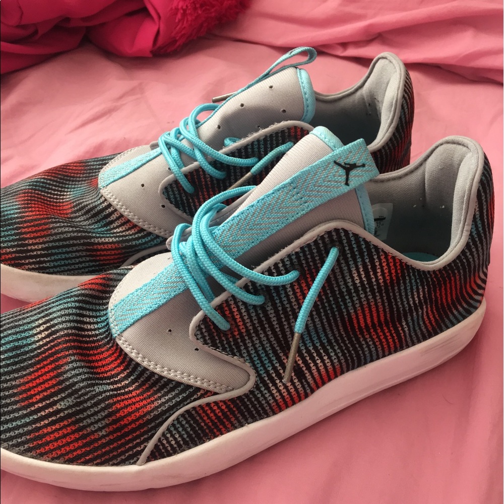 Jordan eclipse orange and blue
