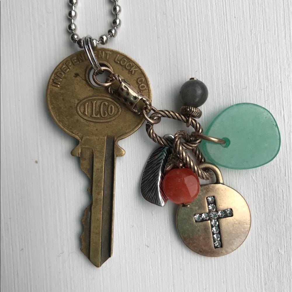 Key necklace- homemade