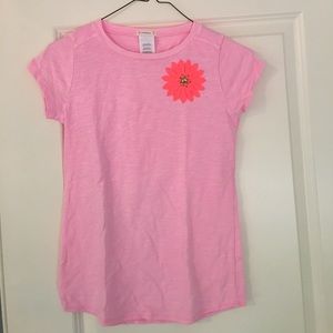 Crew cuts girls pink tshirt