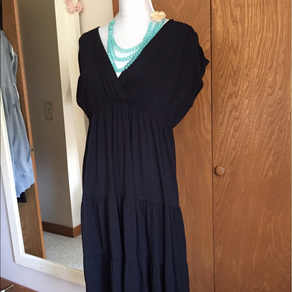 Foley black dress