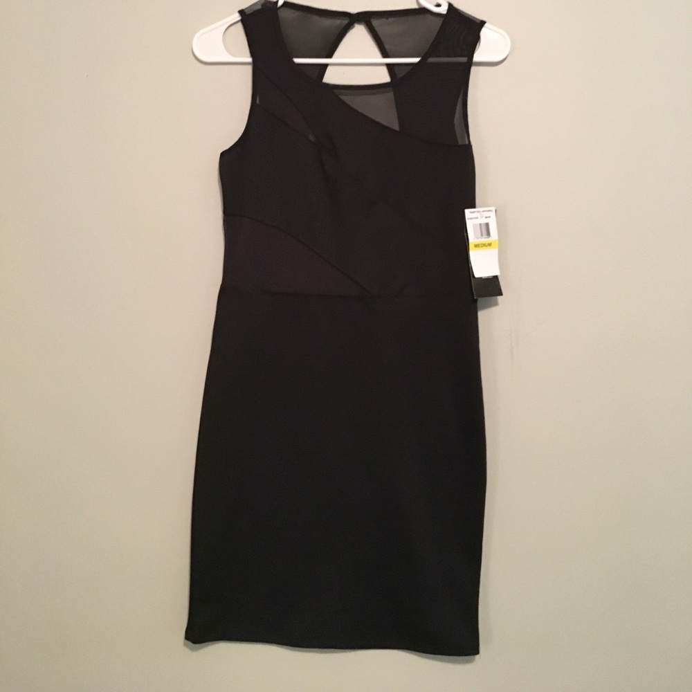 NWT Black Bodycon dress. Size M
