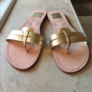 Gold Sandals by Dolce Vita