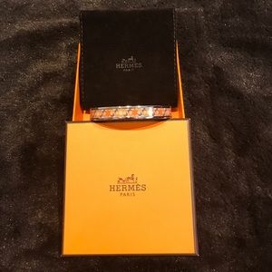 Hermes Printed Enamel Bracelet narrow *NEW*