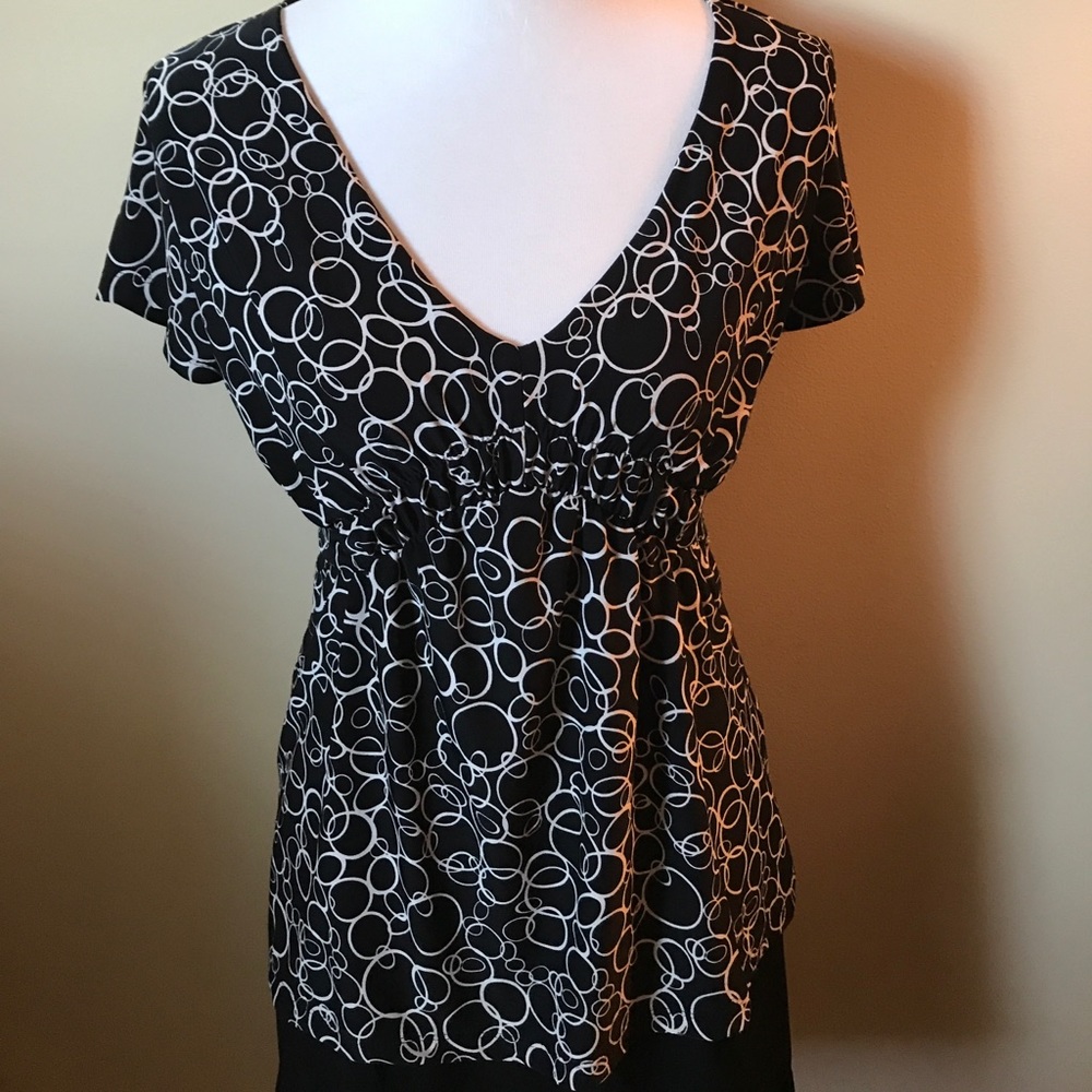 BCBG Mazazria Empire Waist Top