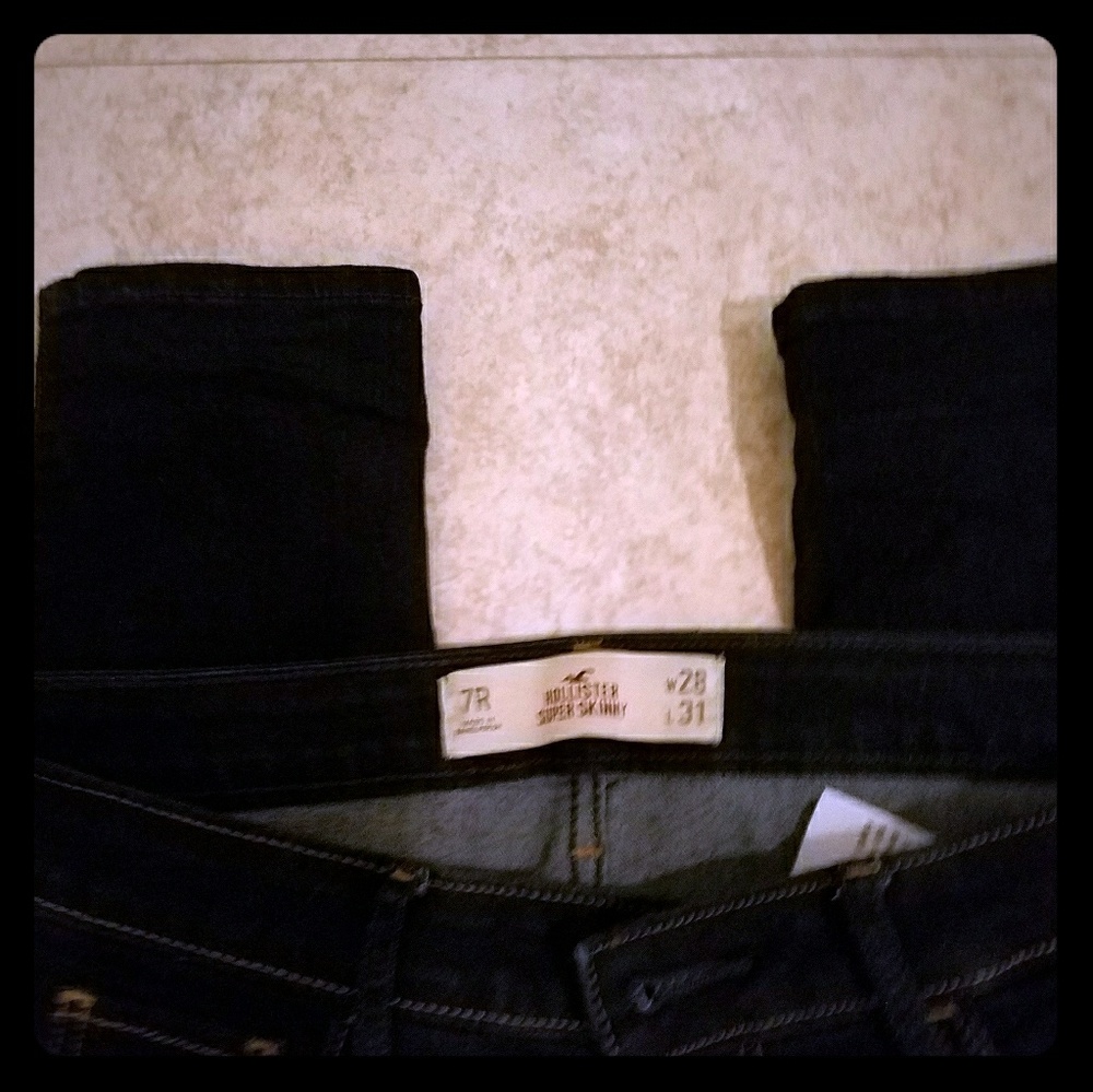 Hollister jeans- dark denim