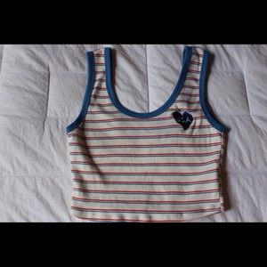 USA crop top