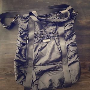 Apana black yoga bag.