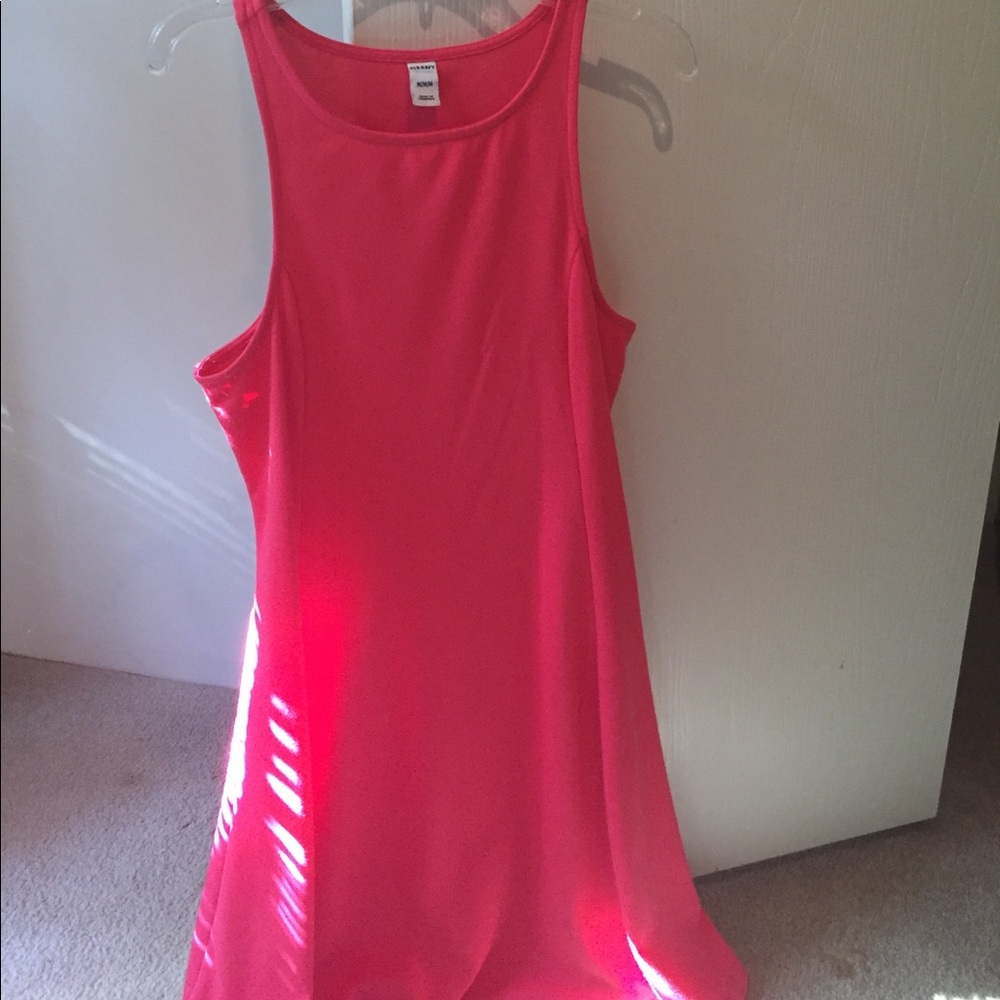 Cute coral tank dress