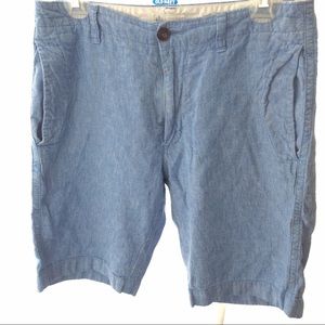 J. Crew linen cotton blend shorts