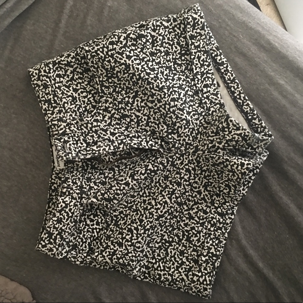 American Apparel high wasted denim shorts