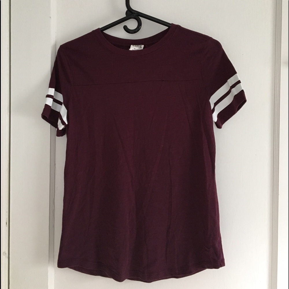 Maroon Pink Victoria Secret shirt
