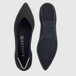 Rothy's The Point - Black, 6.5, NIB