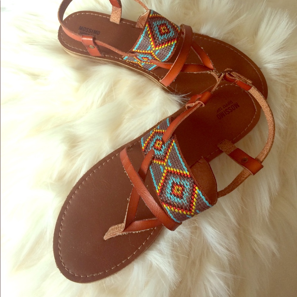 Aztec sandals