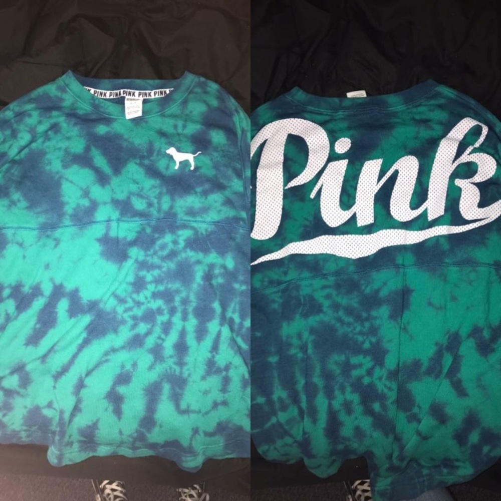 victoria's secret pink crew neck