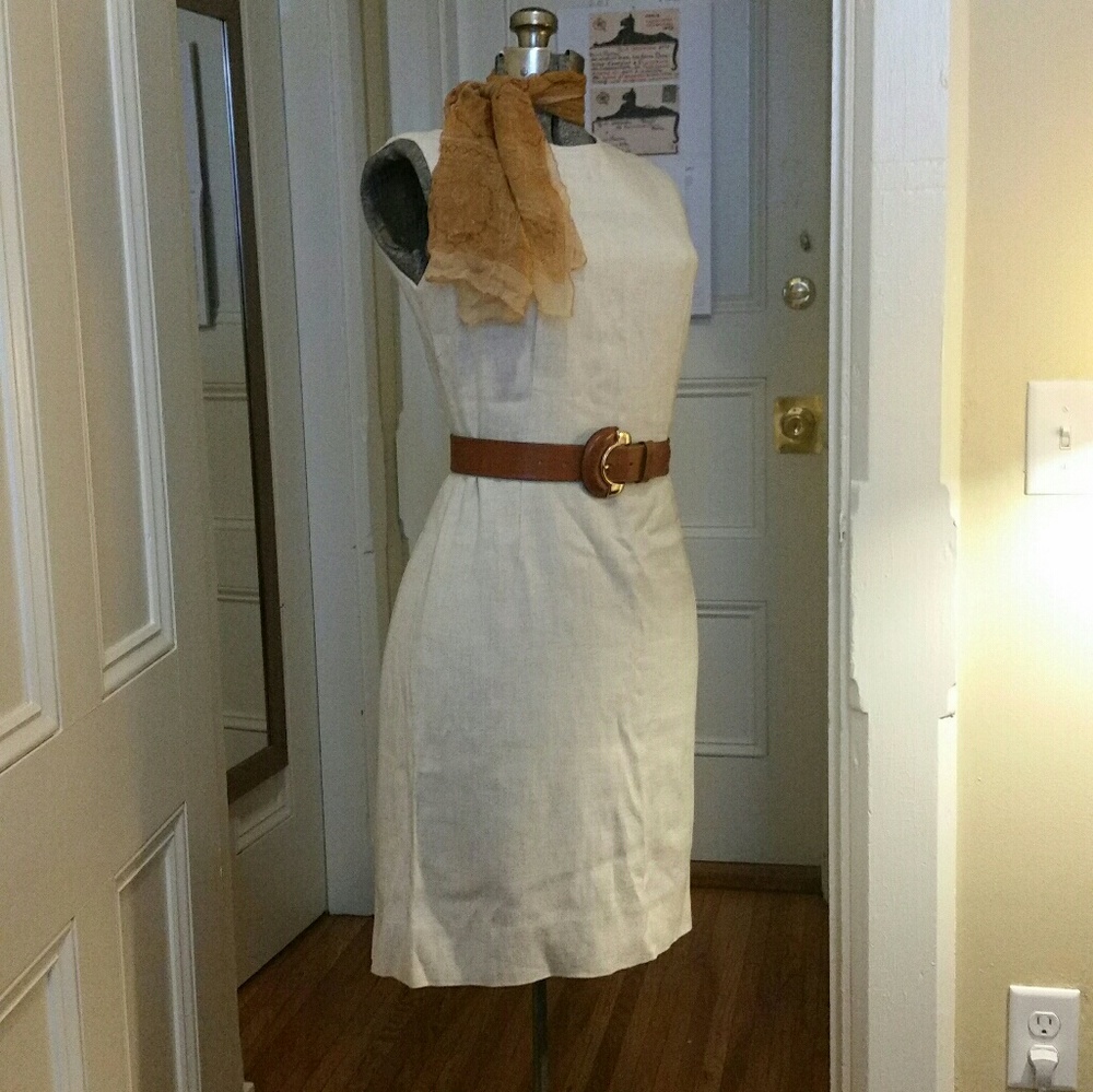 SOLD - Summer Linen Dress