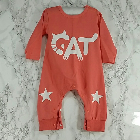 Other - Salmon Color CAT Bodysuit. Kids