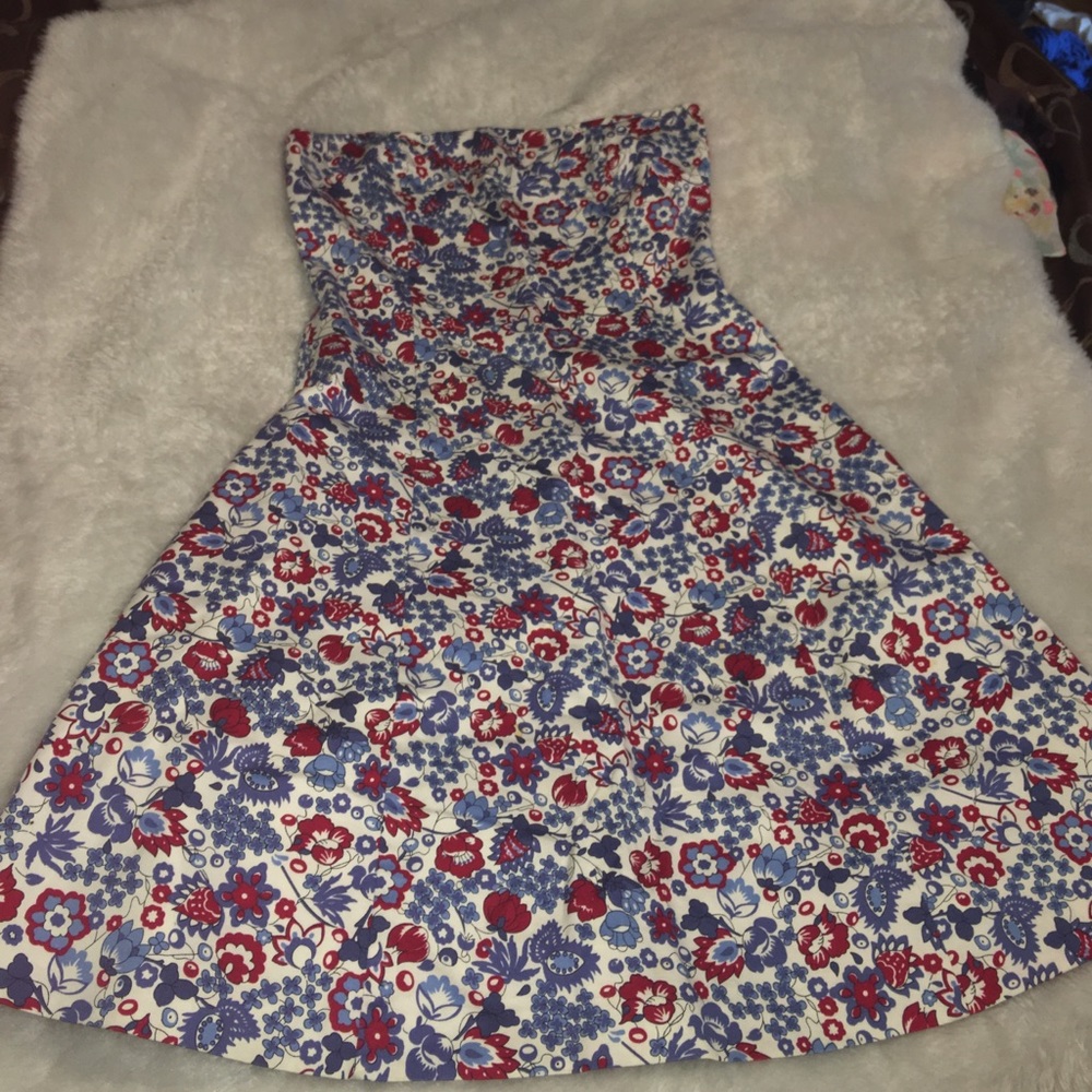 Ann Taylor strapless dress