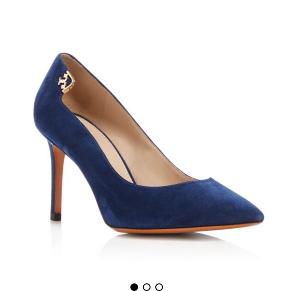 Tory Burch Suede Elisabeth Pumps