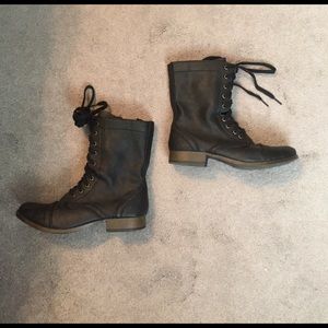 Candies Black combat boots 🖤