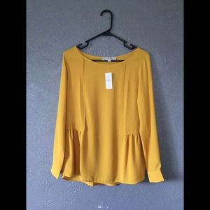 Yellow blouse