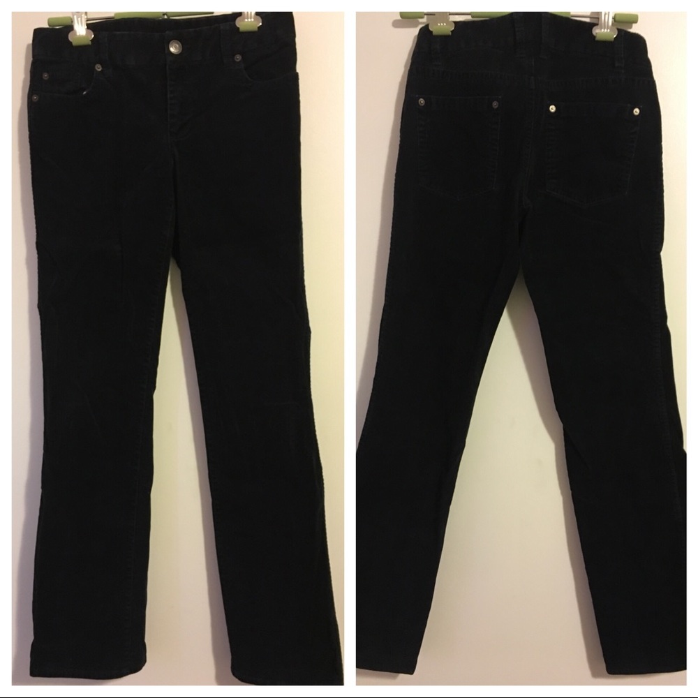 JCrew Favorite Fit Navy Cords