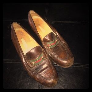 💯 Authentic Vintage Gucci Loafers