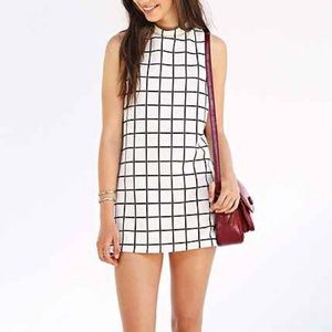 Urban Outfitters Cooperative Mock Neck Tunic Dress