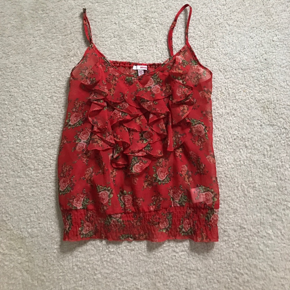BONGO Floral Blouse