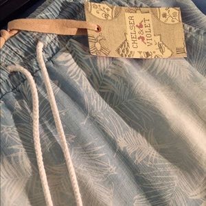 Chelsea & Violet denim-like lightweight skirt NEW