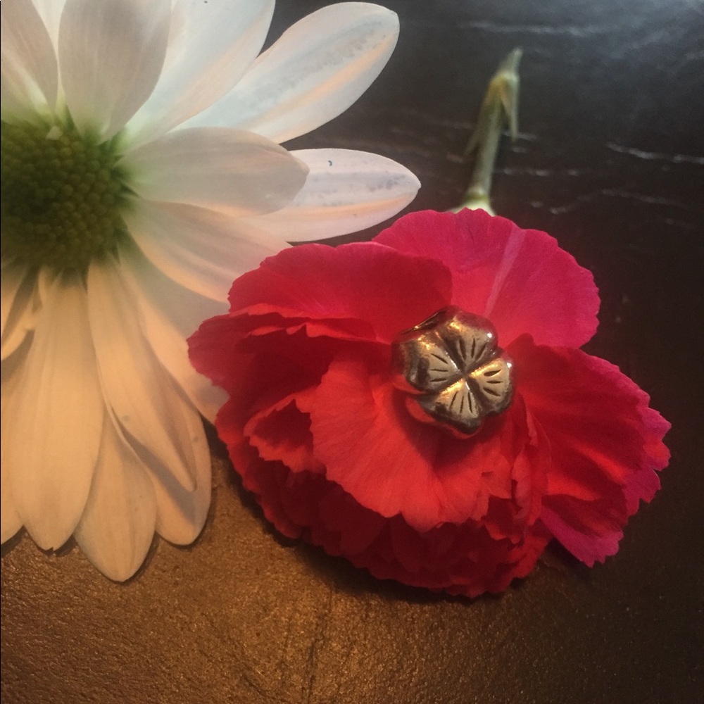 Pandora retired four leaf clover charm