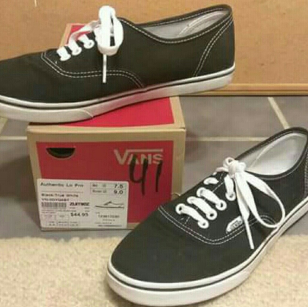 Black Vans