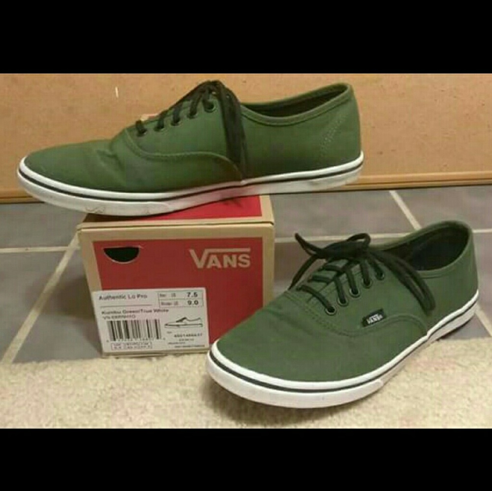 Army Green Vans