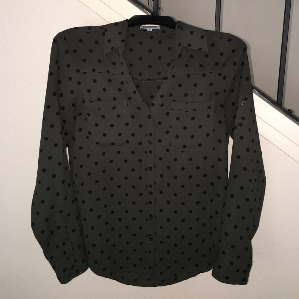 Express Portofino Slim Fit Dress Shirt