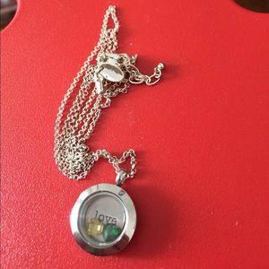 Origami Owl Locket Necklace