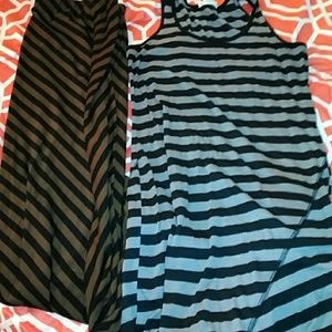 Cotton Maxi Dress and Skirt