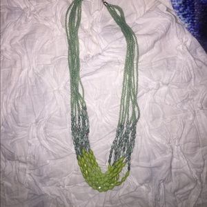 Anthropologie beaded layered necklace