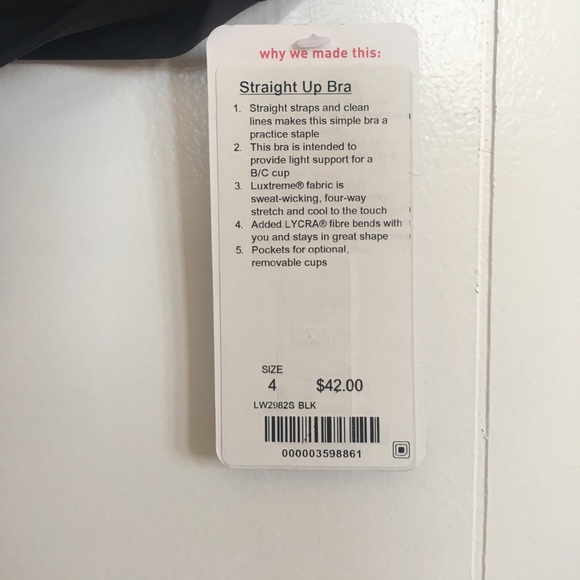 Lululemon Straight Up Bra - Picture 3 of 5