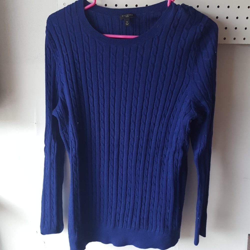 Blue sweater