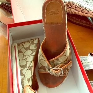 Coach slip on
