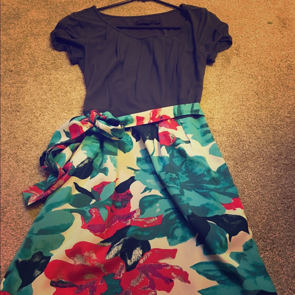 Limited two-tone dress