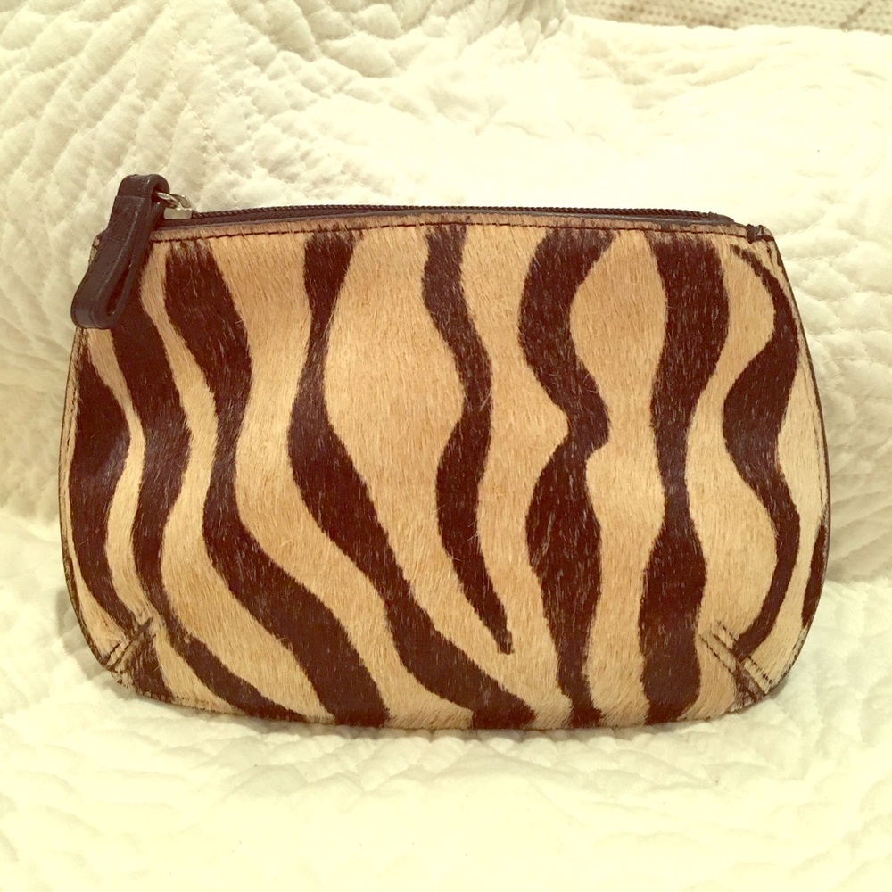 Fossil Zebra makeup 💄 pouch