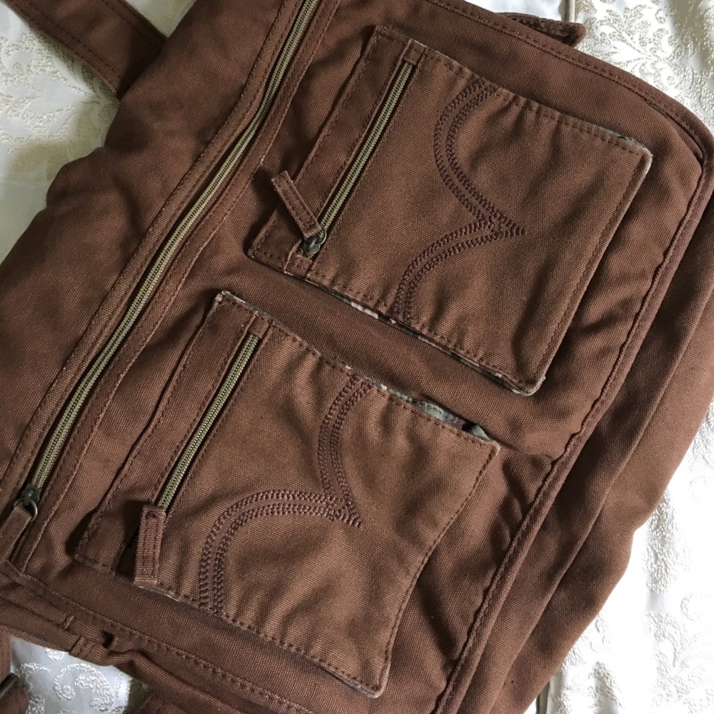 Brown Messenger Bag