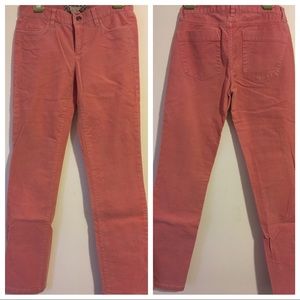 JCrew Matchstick Pink Cords