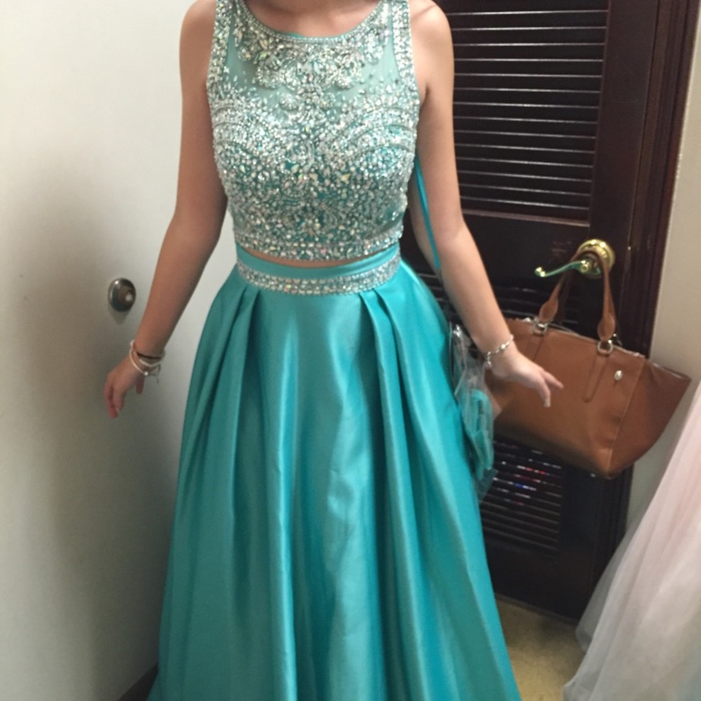 Quinceañera / Prom dress color Jade from Dillard