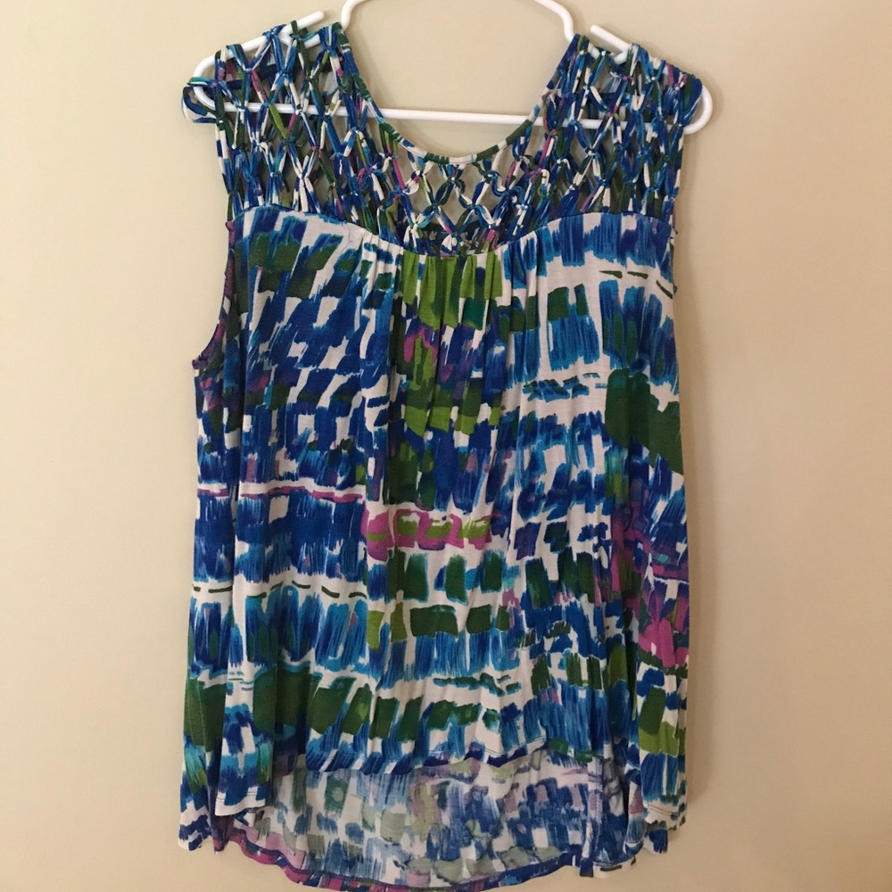 Anthropologie Plenty by Tracy Reese Printed top