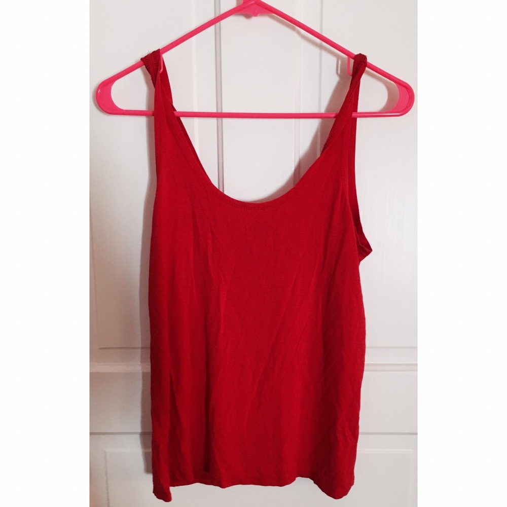 Piko Red Tank-Top