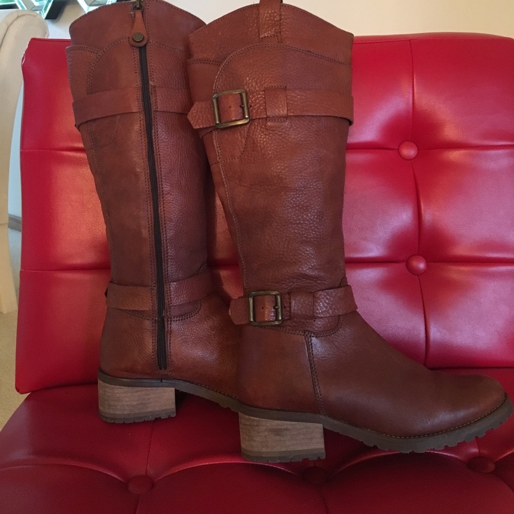 Brown Leather Boots